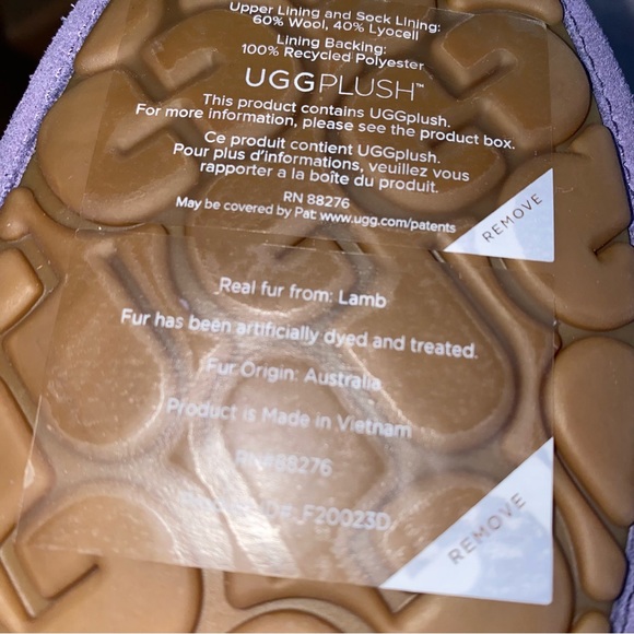 UGG 💜 size 9 Dakota double bow slippers New - Picture 12 of 15